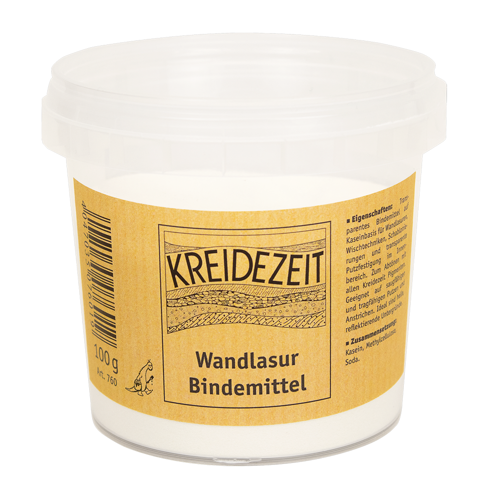 Kreidezeit Wandlasur Bindemittel